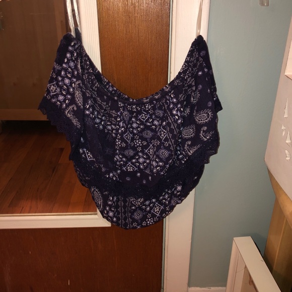 Paisley Tube Top - Picture 1 of 3